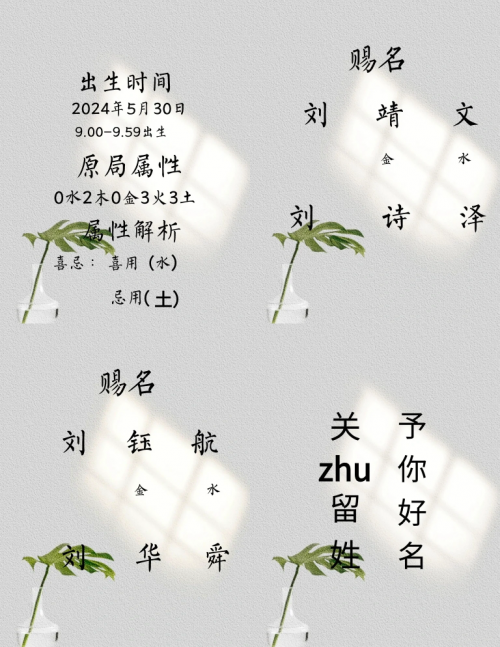 刘氏姓名大全男孩名字2024年刘氏姓名大全