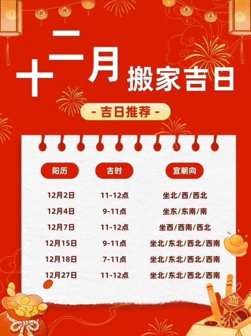 2021年7月几号搬家好2021年7月搬家好日子推荐