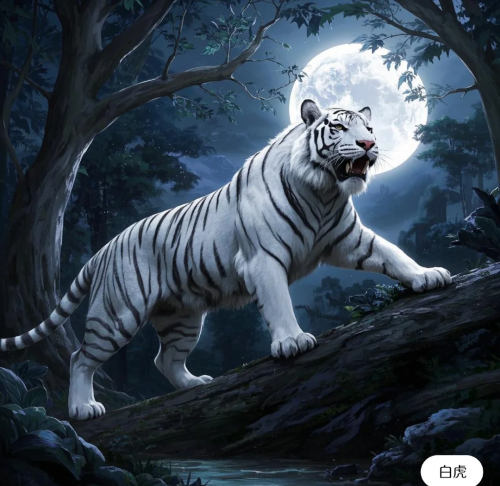 虎图片，威猛与力量的象征