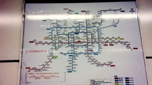 北京地铁线路图查询