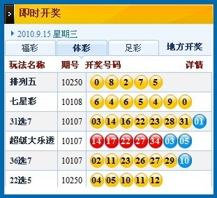 七位数开奖结果揭晓-第1张图片