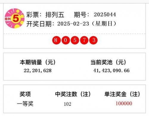 今天排列5开奖号码结果揭晓-第2张图片