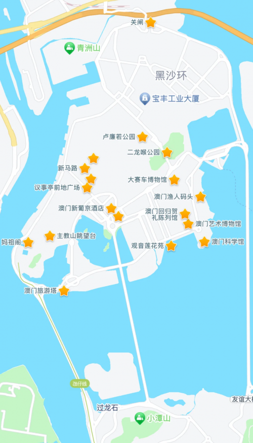 澳门3D地图-第1张图片