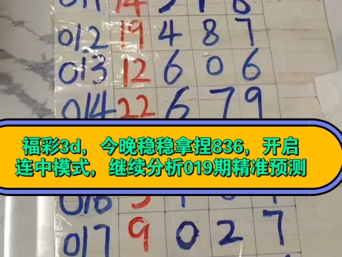 本期免费精准预测-第2张图片