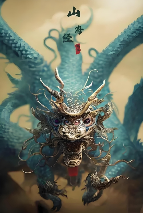 六合贵神图，神秘与智慧的象征-第3张图片