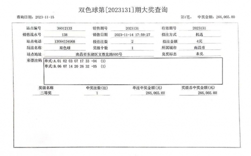 2019年2月7日双色球开奖结果回顾-第2张图片