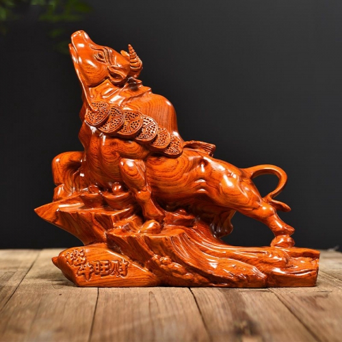 旺财牛图片大全旺财牛图片，寓意吉祥与富贵的象征