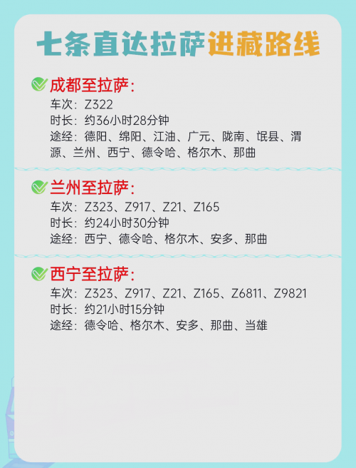 北京到西藏旅游专列z21北京到西藏之旅