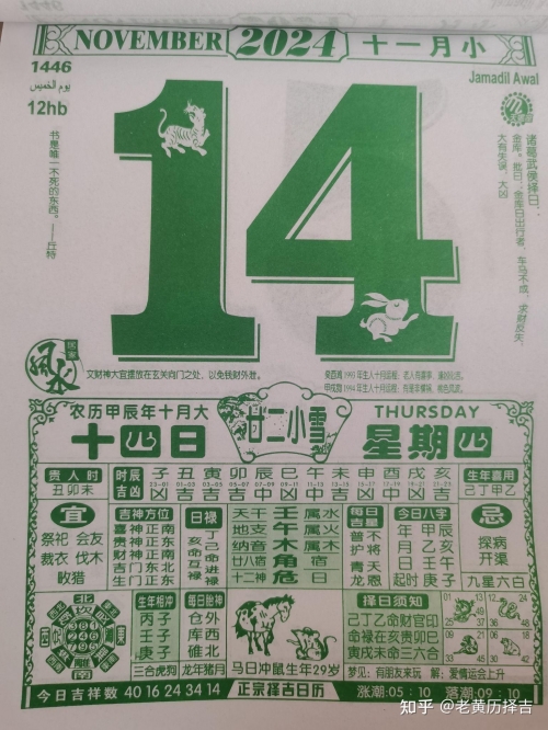 2024年1月黄道吉日推荐