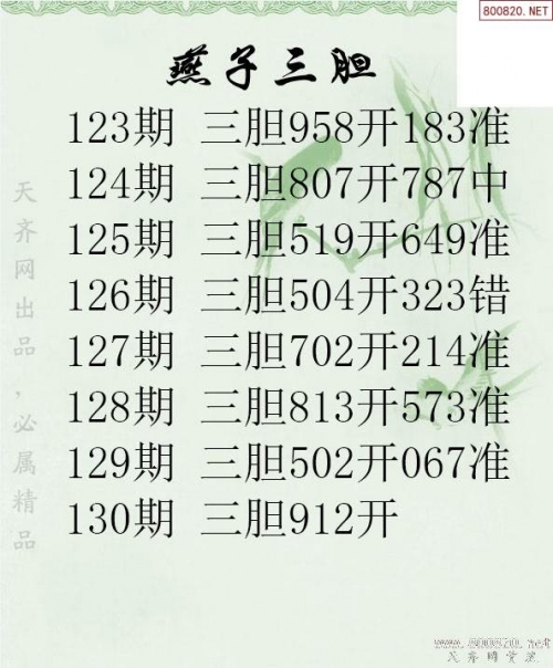 牛彩网3d字谜总汇九