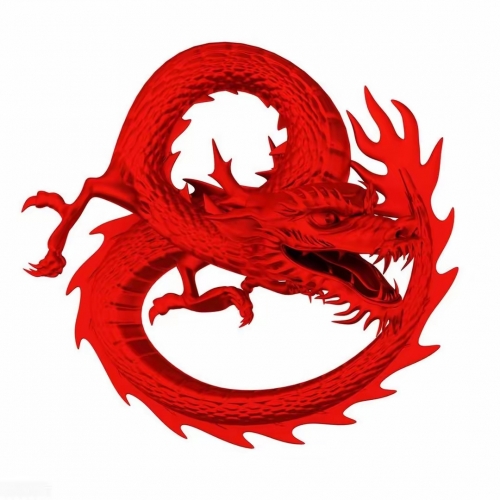 牛头挂角是吉祥——生肖龙-第3张图片