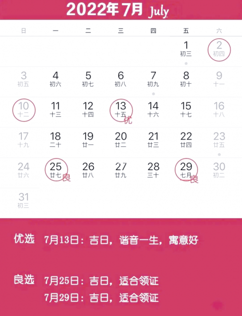2022年六月吉日2022年6月最吉利的日子-第3张图片
