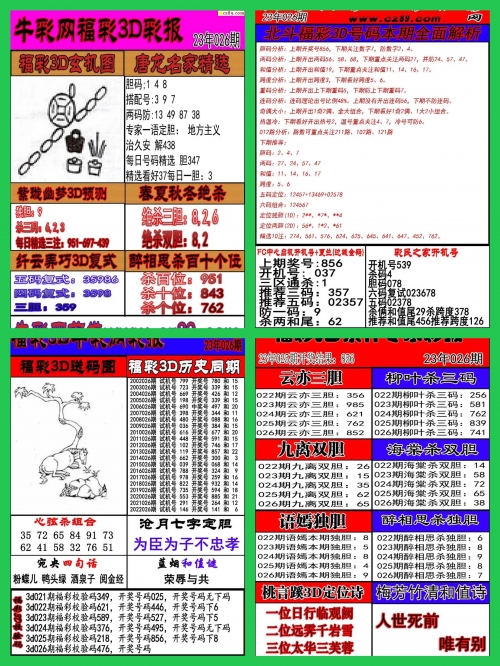3d开机号试机号开奖号近30期列表(牛彩网)双色球走势图3D开机号试机号近30期列表-第2张图片