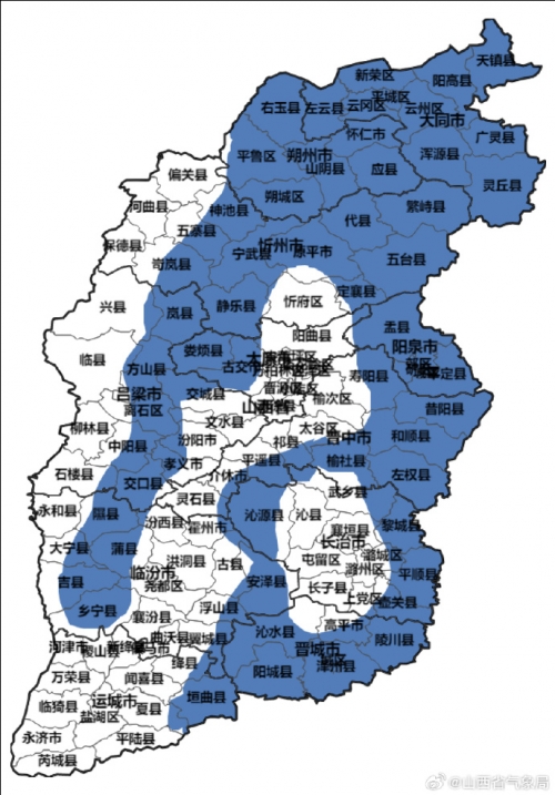 忻州地图概览-第1张图片