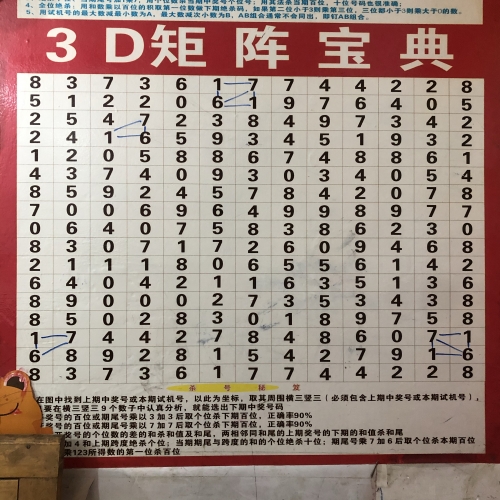 今日3D正版藏机图揭秘-第1张图片