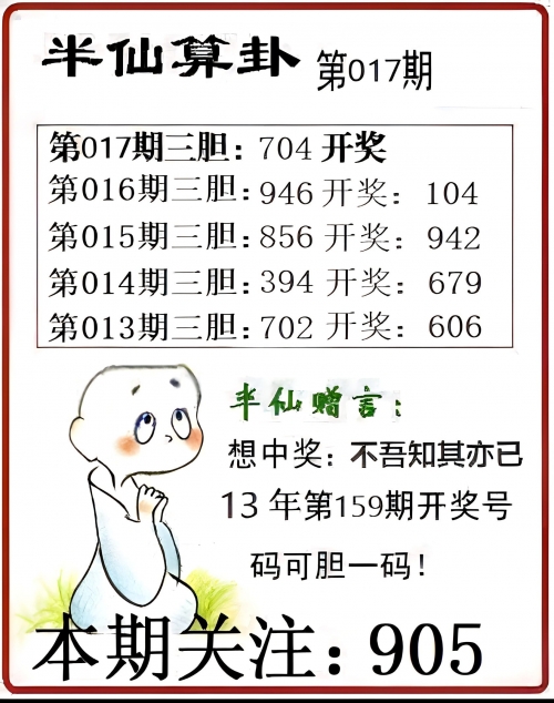 最新福彩3D字谜揭秘-第2张图片