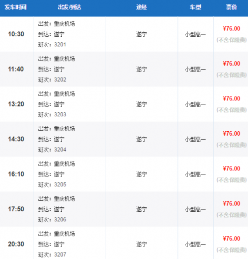 菜园坝汽车站时刻表-第2张图片