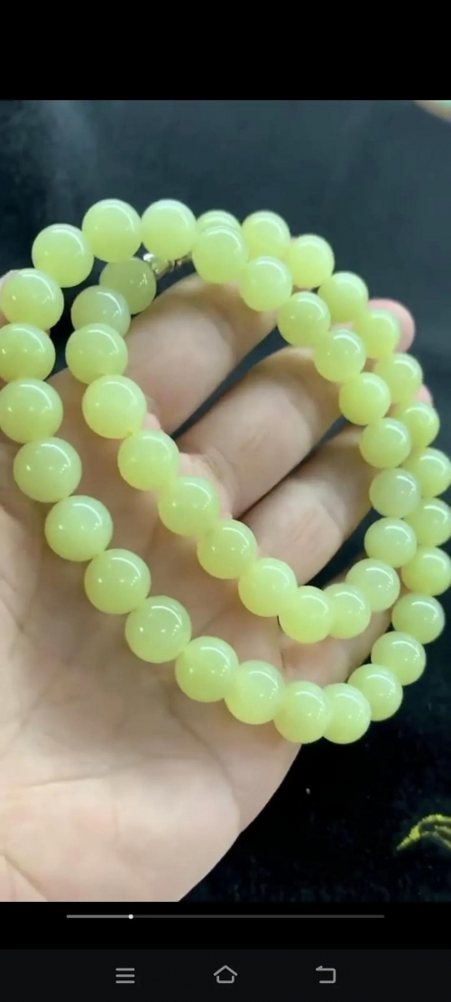黄玉手链，璀璨璀璨的魅力-第2张图片