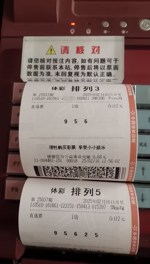 排列三预测专家最准确排三晒票排列三预测专家最准确文章-第1张图片
