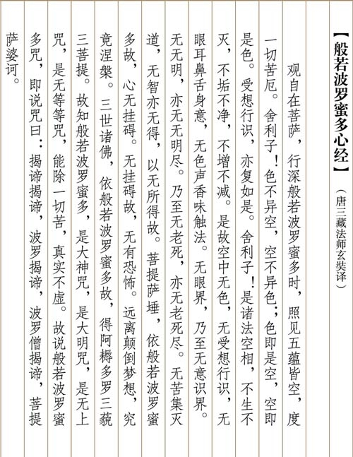 东方心经图，探寻内心的智慧