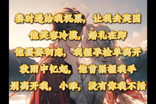 老婆别离开我,我们不离婚小说老婆别离开我