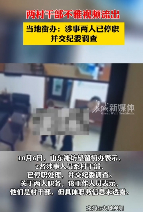 村干部被曝不雅视频原视频村干部被曝不雅视频事件-第2张图片
