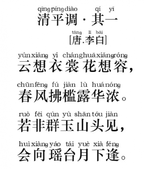 花想容全诗花想容-第3张图片
