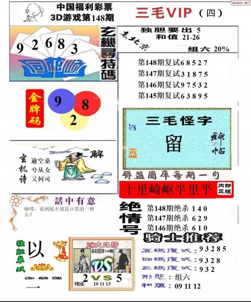 3d图库三毛图库丹东综合图试机号3D图库中的三毛之美-第1张图片