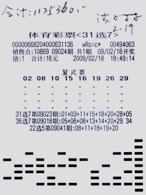 31选7开奖号码结果31选7开奖号码结果揭晓-第3张图片