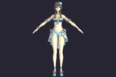 川音校花胡恩绮泳装之美-第1张图片