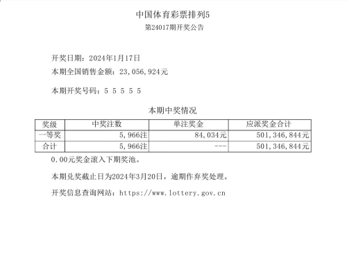 排列5今日开奖结果排列5今日开奖结果揭晓-第1张图片
