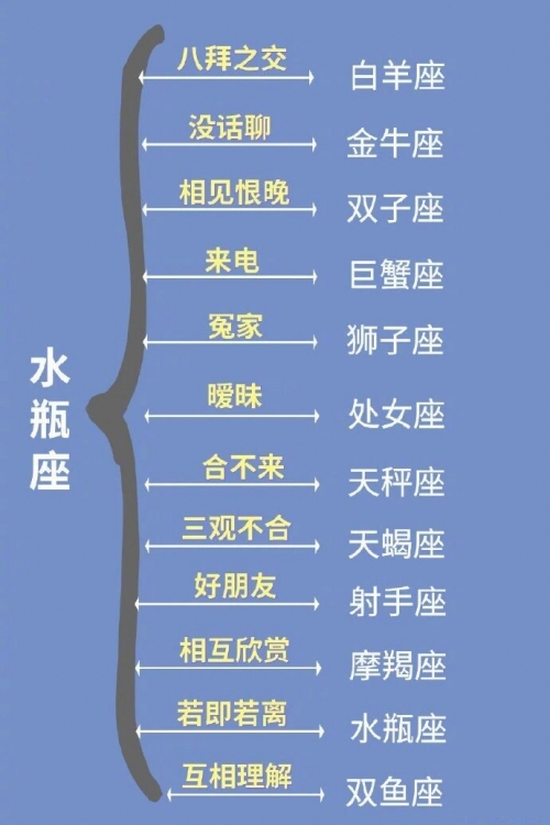十二星座丑陋排行揭秘