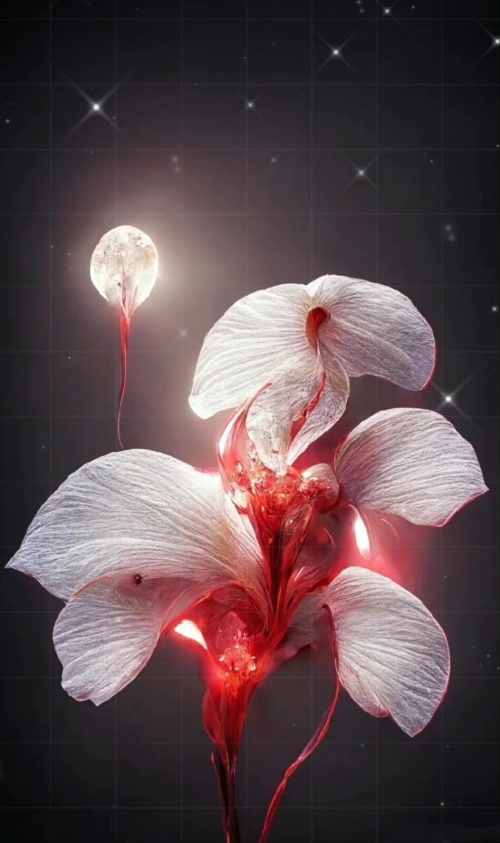 水晶花图片水晶花，美丽与神秘交织的花卉