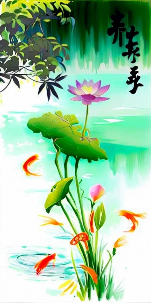 出水芙蓉，美的象征与寓意