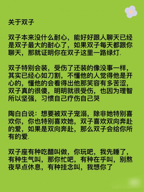 双子座男生与哪些星座最配-第2张图片