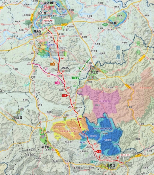 成自泸赤高速扩容成自泸赤高速，连接四川与贵州的高速公路