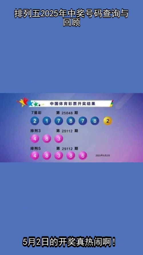 排列五的开奖结果排列五开奖结果揭晓-第1张图片