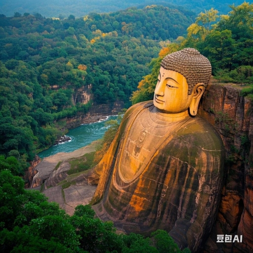 乐山大佛在哪里个城市哪个省乐山大佛位于四川省乐山市，是古代佛教文化的重要遗产。乐山大佛是一座巨大的石刻佛像，被誉为世界最大的石刻佛像之一。-第2张图片